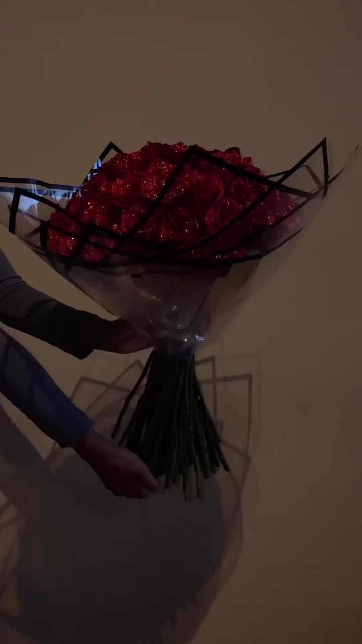 Professional floral arrangement in modern corporate setting